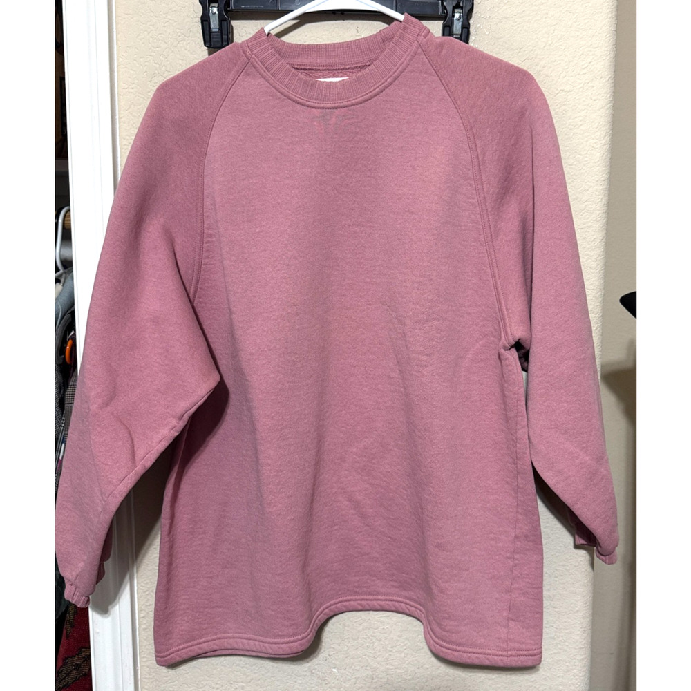 Vintage 90s Russell Athletic Crewneck Sweatshirt Pink XL Made In USA